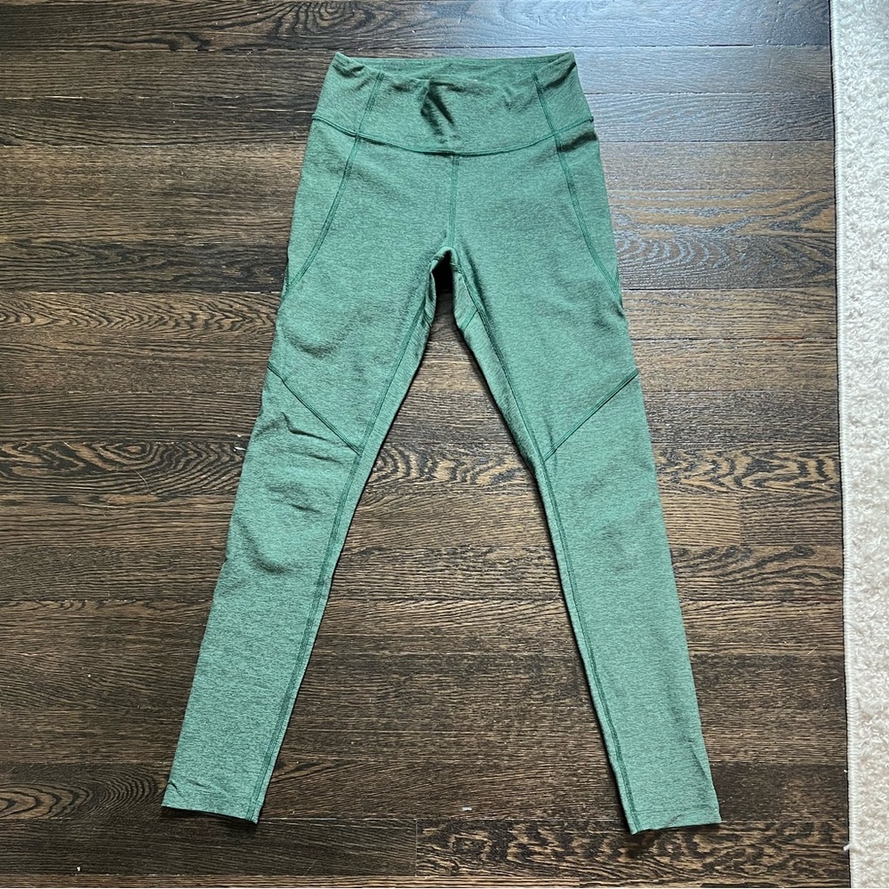 Outdoor Voices Green 7/8 Leggings
